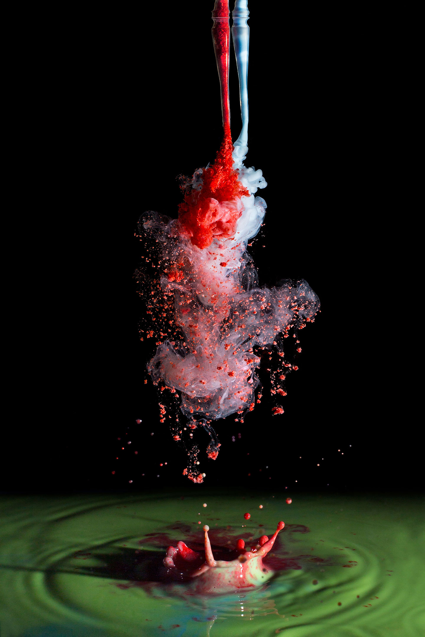 Photographer Creates Mesmerizing 'Liquid Ink Art' Out of Household Items1440 x 2160